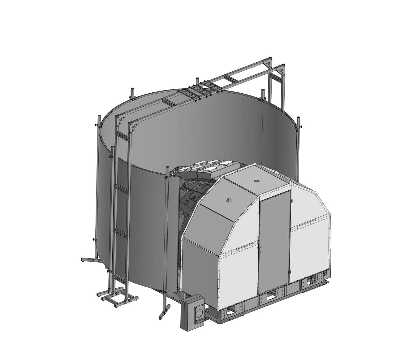 Compact Curved Screen for Boeing 737 MAX/NG